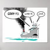 Het is uitgesproken CRAY-po Poster (Voorkant)