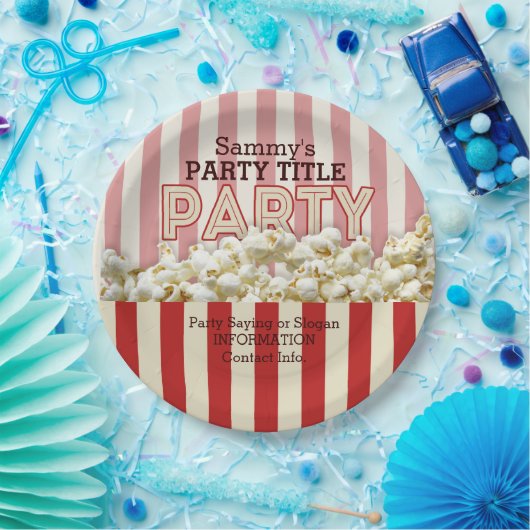 Het is uw aangepaste chips personaliseren dit! papieren bordje (Feest)