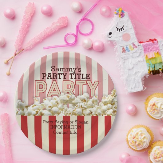 Het is uw aangepaste chips personaliseren dit! papieren bordje (Feest)