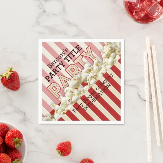 Het is uw aangepaste partij servetten personaliser (Insitu)