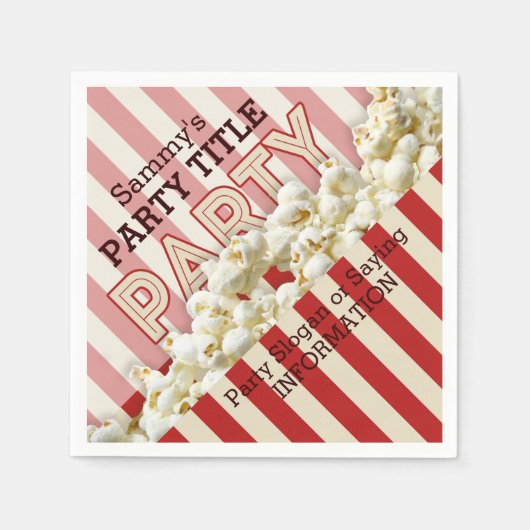 Het is uw aangepaste partij servetten personaliser (Voorkant)