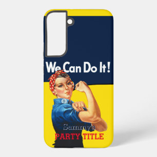 Het is uw aangepaste Rosie-feestpersonaliseer dit Samsung Galaxy Hoesje