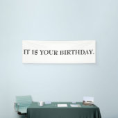 HET IS UW BIRTHDAY Banner (Beurs)