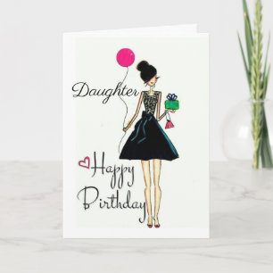 **HET IS UW BIRTHDAY!!!** "DOCHTER" KAART