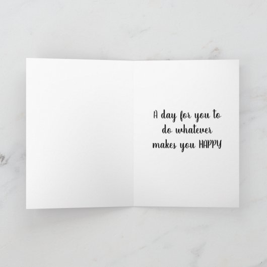 **HET IS UW BIRTHDAY** "GRANDDAUGHTER" KAART (Binnen)