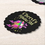 HET IS UW FANTASTISCHE 50E GEPERSONALISEERDE ONTWE KARTONNEN ONDERZETTERS (Gekanteld)