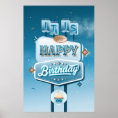 Het is uw Happy Birthday Poster (24x36) (Voorkant)