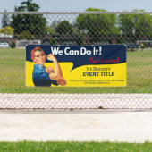 Het is uw persoonlijke aanbieding voor Rosie Event Spandoek (Insitu)