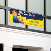 Het is uw persoonlijke aanbieding voor Rosie Event Spandoek (Buitenkant Gebouw)