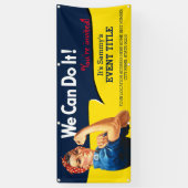 Het is uw persoonlijke aanbieding voor Rosie Event Spandoek (Verticaal)