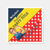 Het is uw Rosie Party servetten personaliseren dit (Voorkant)