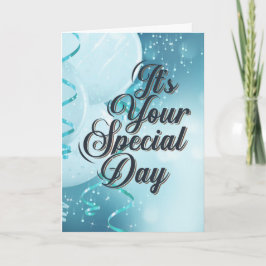 Het is uw speciale dag (Psalm 37:4) Kaart