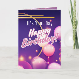 Het is uw tijd, een gelukkige verjaardag (Psalm 71 Kaart