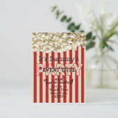 Het is Uw Uitnodiging van de Partij 12 lijnen 2 ve (Staand voorkant)