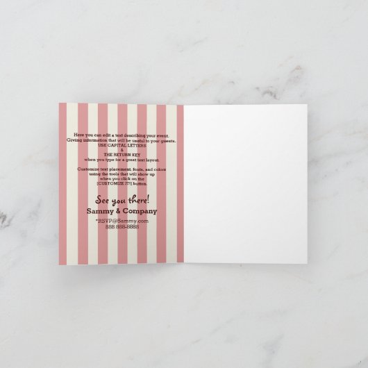 Het is Uw Uitnodiging van de Partij 12 lijnen 2 ve (Binnen)