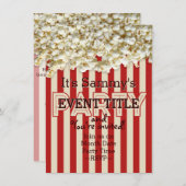 Het is Uw Uitnodiging van de Partij 12 lijnen 2 zi (Voorkant / Achterkant)