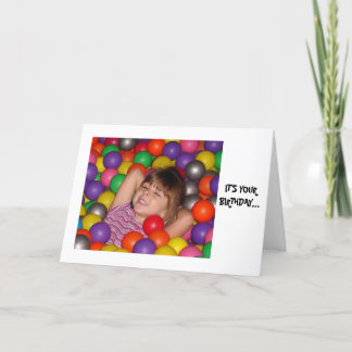 HET IS UW VERJAARDAG… KAART