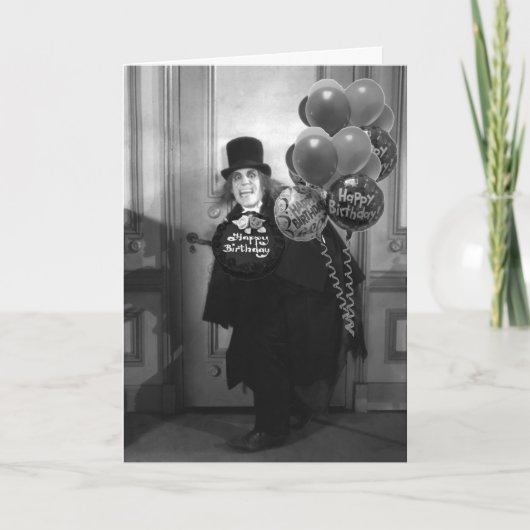 Het is Uw Verjaardag na Middernacht Kaart (Voorkant)