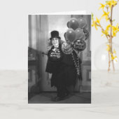 Het is Uw Verjaardag na Middernacht Kaart (Gele Bloem)