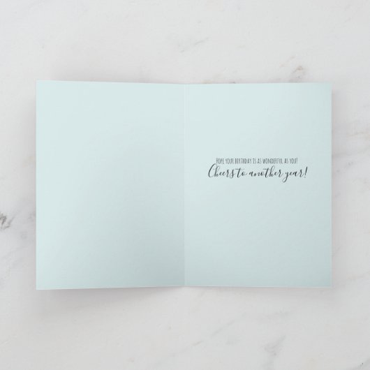 Het is uw verjaardag vrolijke leuke gele bloemen kaart (Binnen)