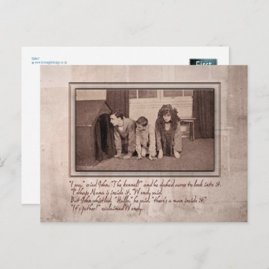 Het is vader, ExclaimWendy. Briefkaart (Voorkant / Achterkant)