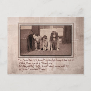 Het is vader, ExclaimWendy. Briefkaart