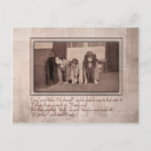 Het is vader, ExclaimWendy. Briefkaart (Voorkant)