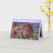 Het is Vaderdag Kaart (Gele Bloem)