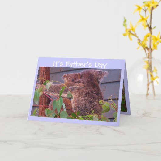 Het is Vaderdag Kaart (Gele Bloem)