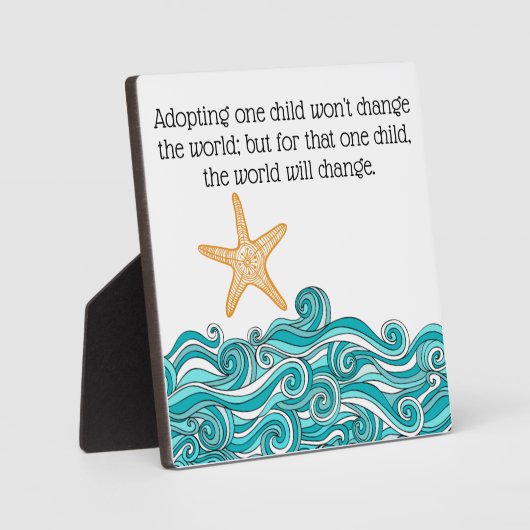 Het is van belang voor deze ene Starfish Fotoplaat (Voorkant)