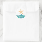 Het is van belang voor deze ene Starfish Ronde Sticker (Tas)