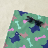 Het is van mij Schotse Terriër Botten Strandhanddo Strandlaken (In situ)