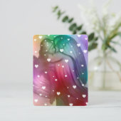 Het is vandaag de dag een opruiend hart kaart (Staand voorkant)