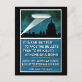 Het is veel beter om de kogels te zien... briefkaart (Voorkant)