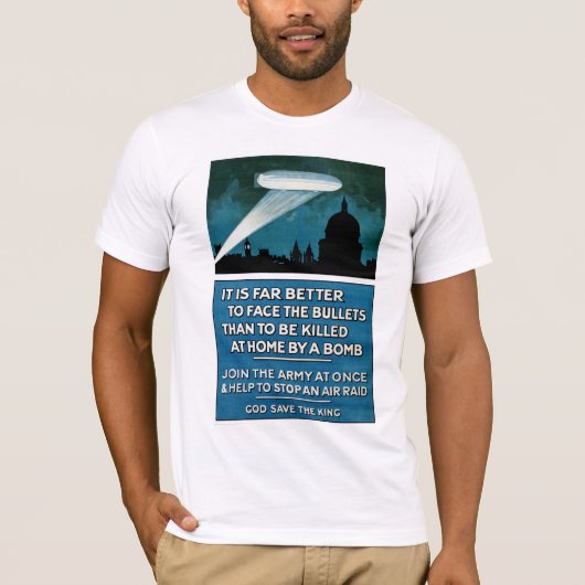 Het is veel beter om de kogels te zien... t-shirt (Voorkant)