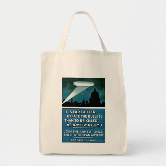 Het is veel beter om de kogels te zien... tote bag (Voorkant)