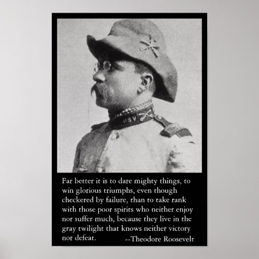 Het is veel beter om machtige dingen te durven. poster (Voorkant)