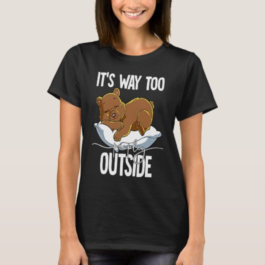 Het is veel te veel mensen buiten 1 t-shirt (Voorkant)