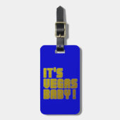 Het is Vegas Baby. Bagagelabel (Voorkant verticaal)