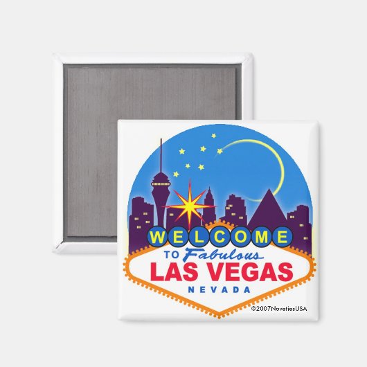 Het is Vegas, Baby! Magneet (Voorkant / Achterkant)