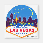 Het is Vegas, Baby! Magneet (Voorkant)