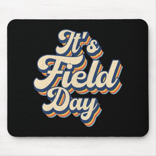  Het is Velddag Y'all Cute Teacher Field Da Muismat (Voorkant)