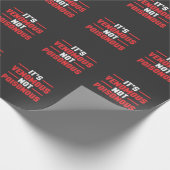 Het is Venomous niet Poisonous - Gift for zoo keep Cadeaupapier (Hoek)