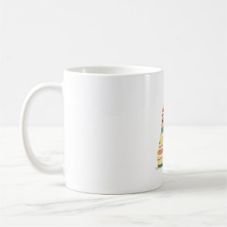 Het is verjaardagstaart koffiemok