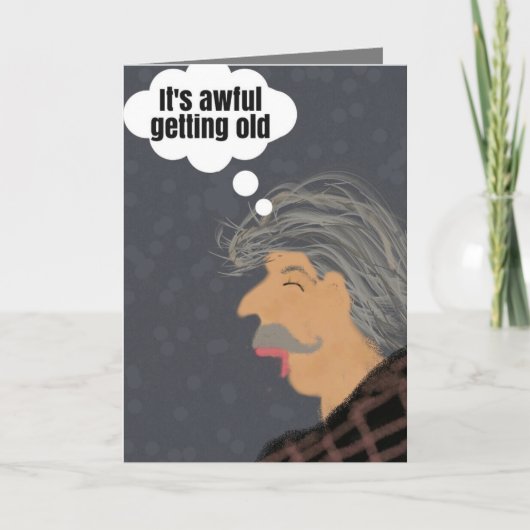 Het is verschrikkelijk om een oude Kaart te krijge (Voorkant)