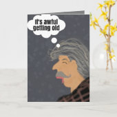 Het is verschrikkelijk om een oude Kaart te krijge (Gele Bloem)