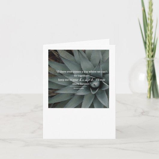 Het is vetplanten als we uit elkaar zijn Kaart (Voorkant)