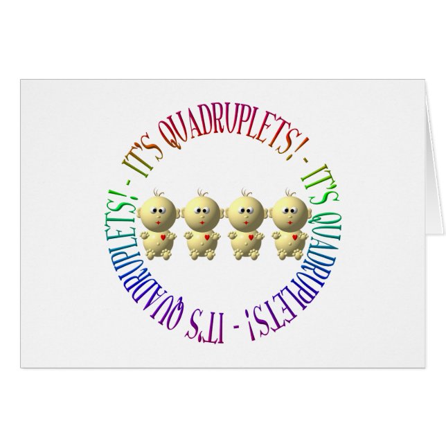 Het is viervoudig! (Voorkant Horizontaal)