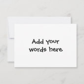 Het is viervoudig! kaart (Achterkant)