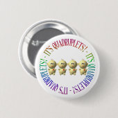Het is viervoudig! ronde button 5,7 cm (Voorkant /achterkant)